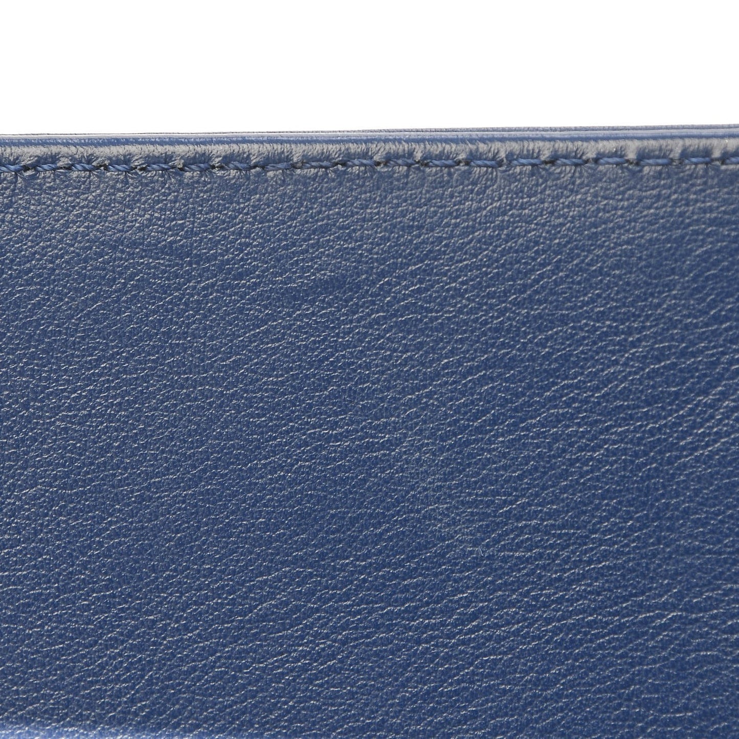 Calfskin Quilted Medium Boy Flap Blue