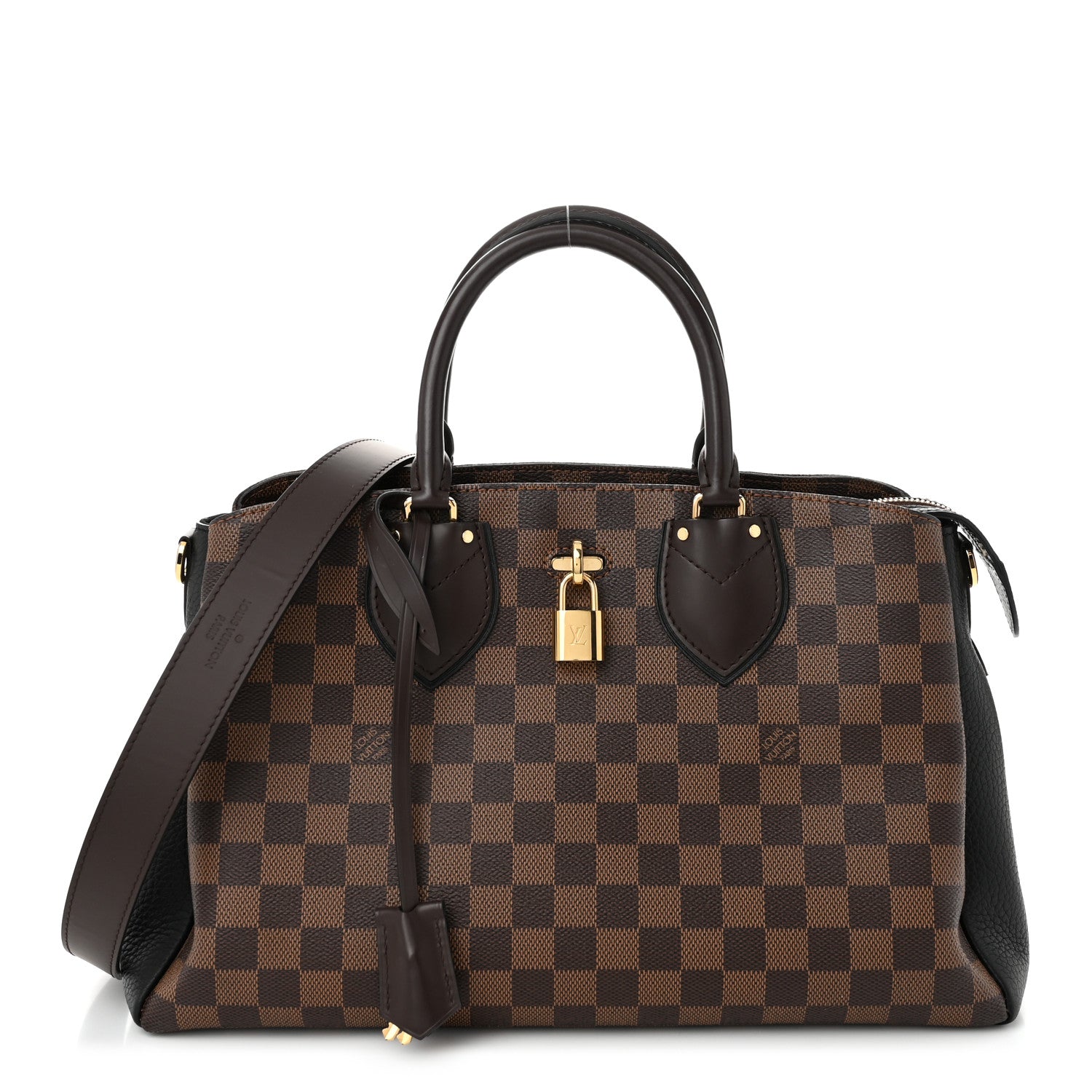 Louis Vuitton Cuir Taurillon Damier Ebene Normandy Black 1 of 11