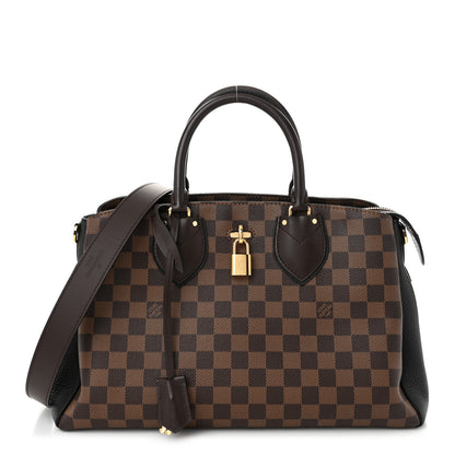 Louis Vuitton Cuir Taurillon Damier Ebene Normandy Black 1 of 11