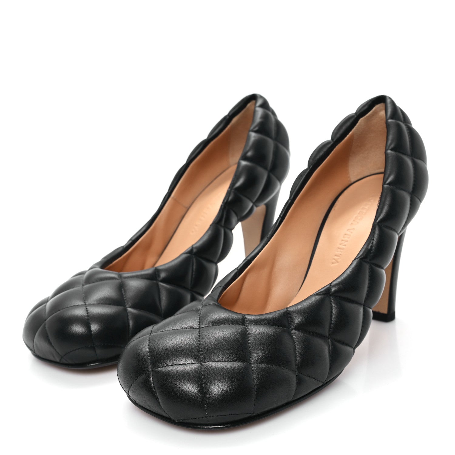 Bottega Veneta Nappa Matelasse Padded Dream Pumps 36 Black 4 of 9