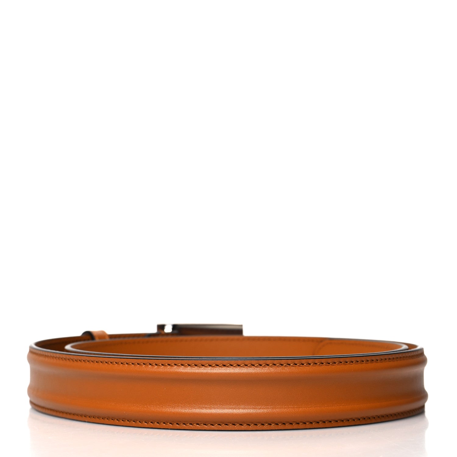 Gucci Calfskin Engraved Square G Buckle Belt 90 36 Light Brown 2 of 4