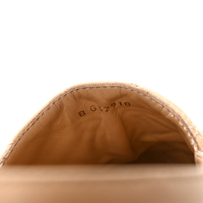 Chanel Lambskin Quilted CC Espadrilles 39 Beige 8 of 8