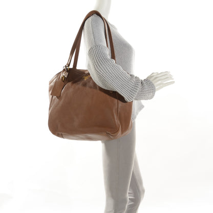 Prada Cervo Antik Tote Cammello 2 of 8