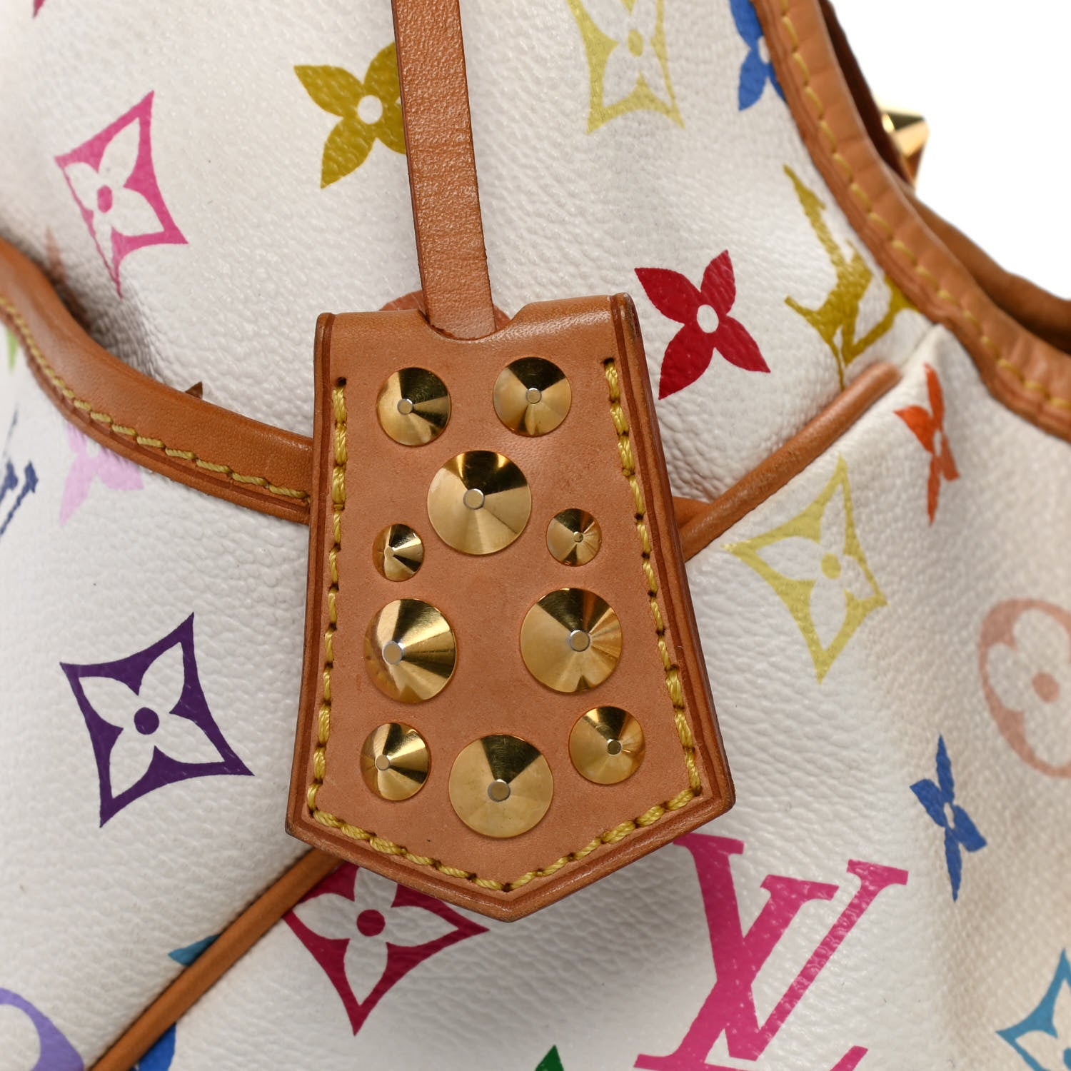 Louis Vuitton Monogram Multicolor Chrissie White 7 of 9