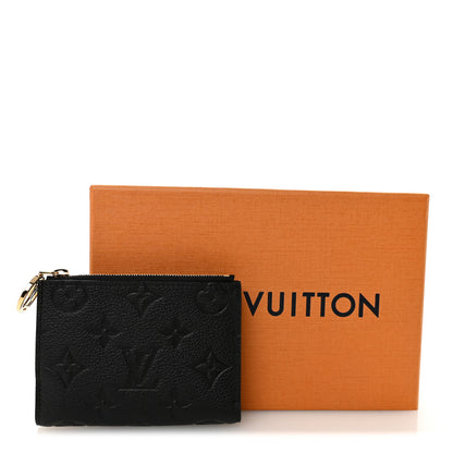 Louis Vuitton Empreinte Lisa Wallet Black 7 of 7