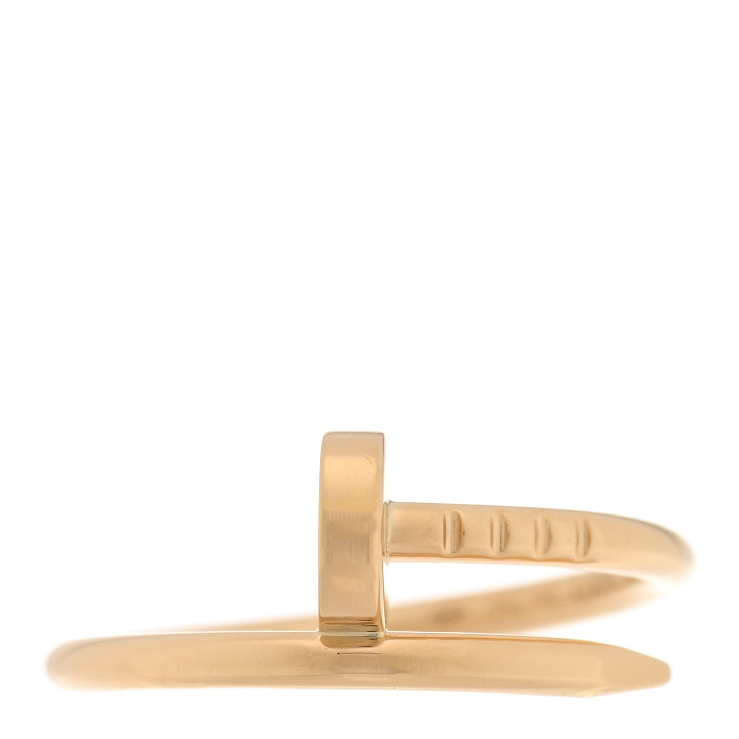 18K Yellow Gold Small Juste Un Clou Ring 49 5