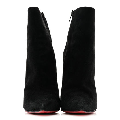 Christian Louboutin Suede So Kate Booty 120 Ankle Boots 37.5 Black 5 of 24