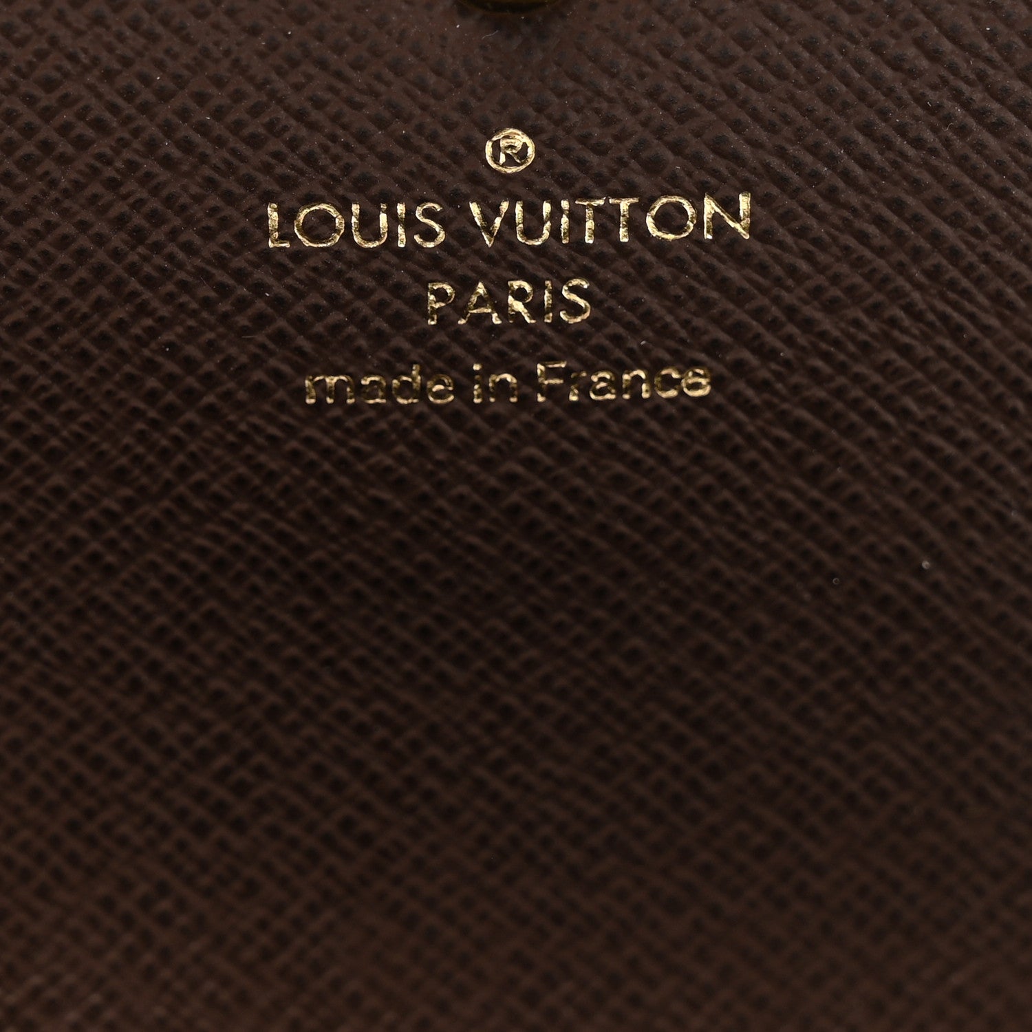 Louis Vuitton Damier Ebene Normandy Wallet Black 6 of 7