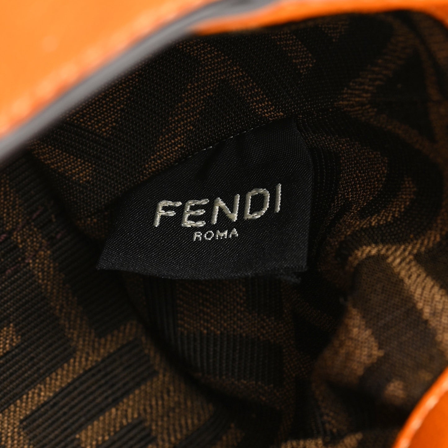 Calfskin Mini Spy Flame Orange