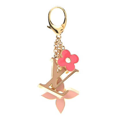 Louis Vuitton Fleur De Monogram Bag Charm Pink 1 of 4