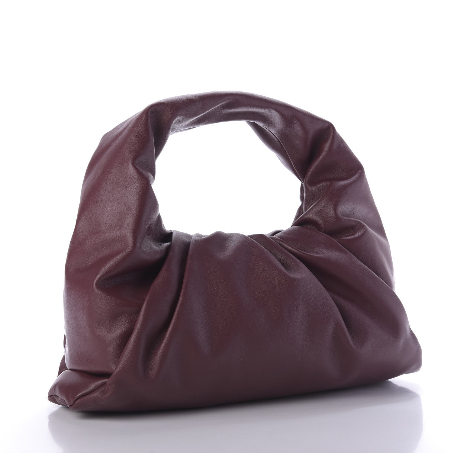 Bottega Veneta Smooth Butter Calfskin Small The Shoulder Pouch Dark Red 4 of 10