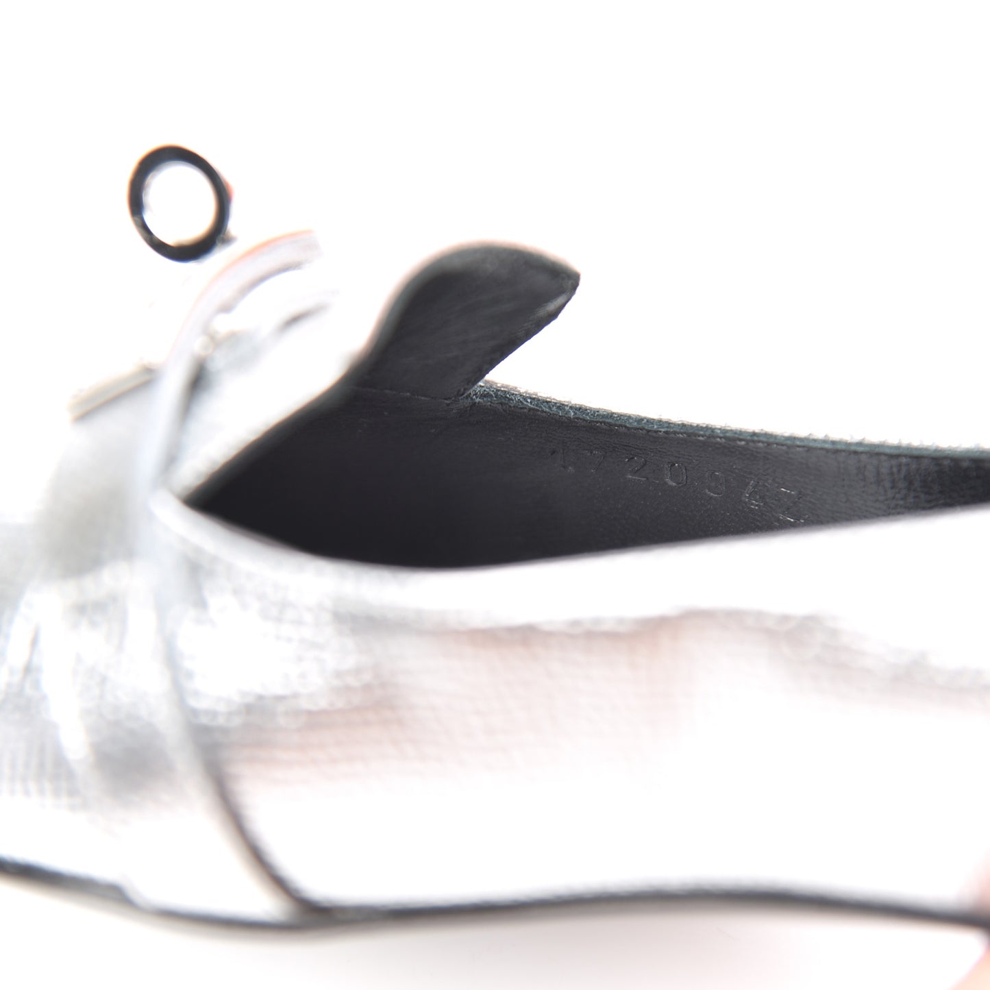 Epsom Pegase Ballerina Flats 36.5 Metalisse
