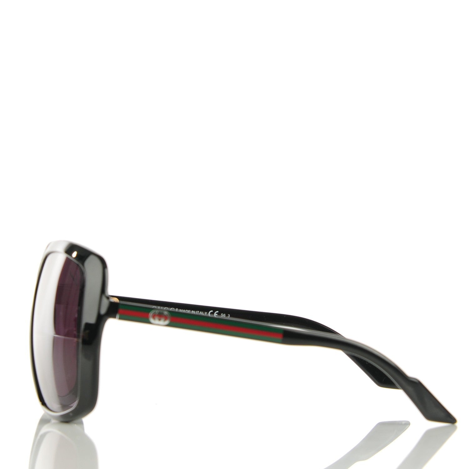 Gucci Web Sunglasses 3108/S Black 3 of 7
