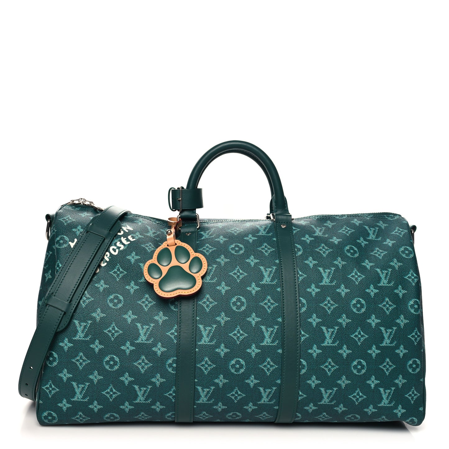 Monogram Heritage Keepall Bandouliere 50 Green