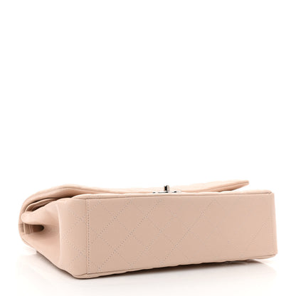 Chanel Caviar Quilted Maxi Double Flap Beige 3 of 10