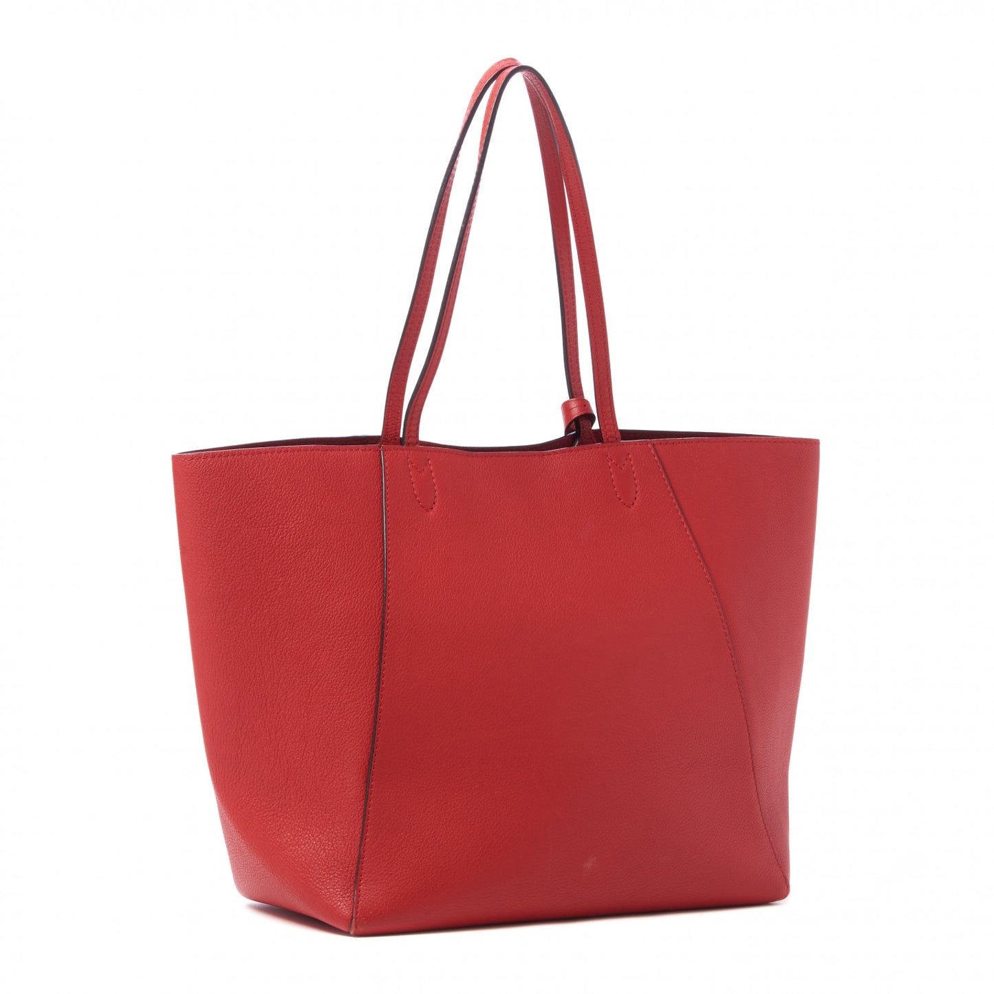 Calfskin Lockme Cabas Rubis