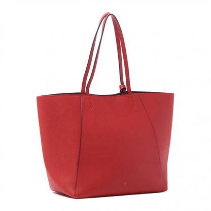 Louis Vuitton Calfskin Lockme Cabas Rubis 3 of 9