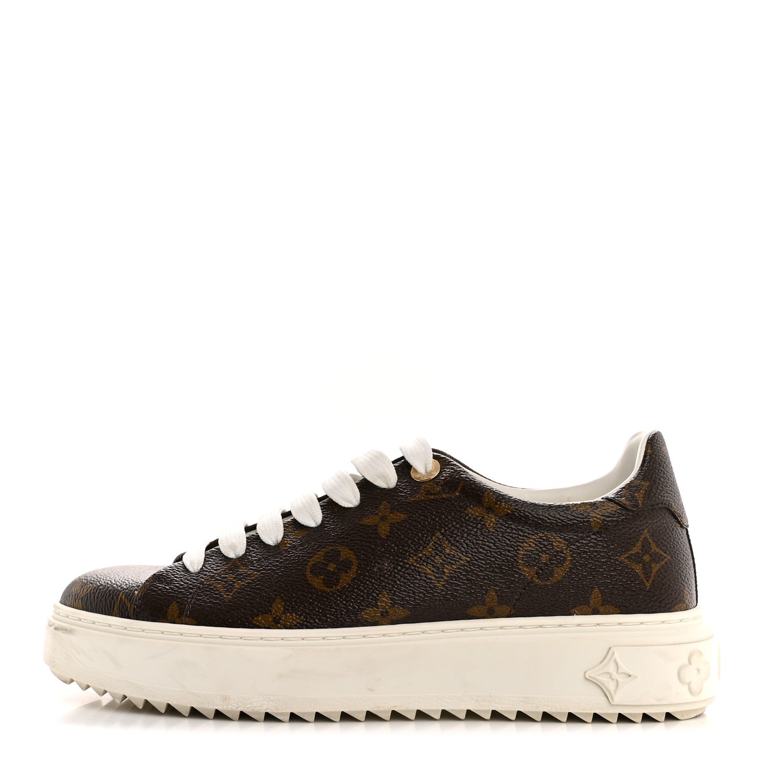 Louis Vuitton Monogram Time Out Sneakers 38 1 of 13
