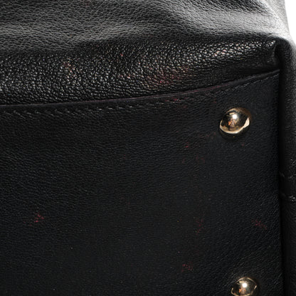 Saint Laurent Leather Reversible Double Sac Y Tote Black Bronze 10 of 10