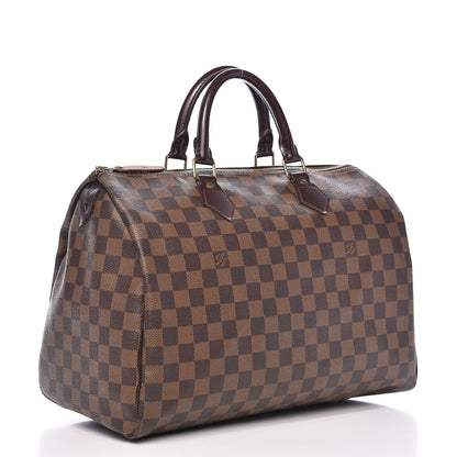 Louis Vuitton Damier Ebene Speedy 35 3 of 11