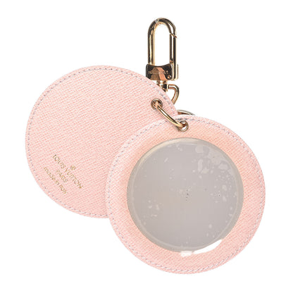 Louis Vuitton Monogram LV Mirror Bag Charm Key Holder Rose Ballerine 3 of 6