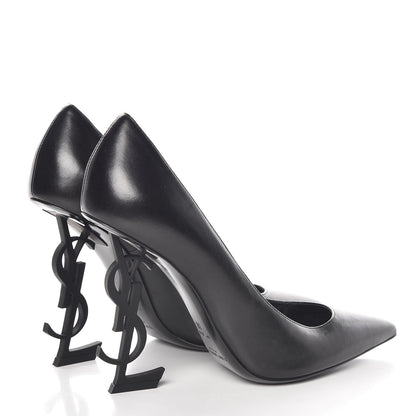 Saint Laurent Nappa Opyum 110 Pumps 38 Black 4 of 14