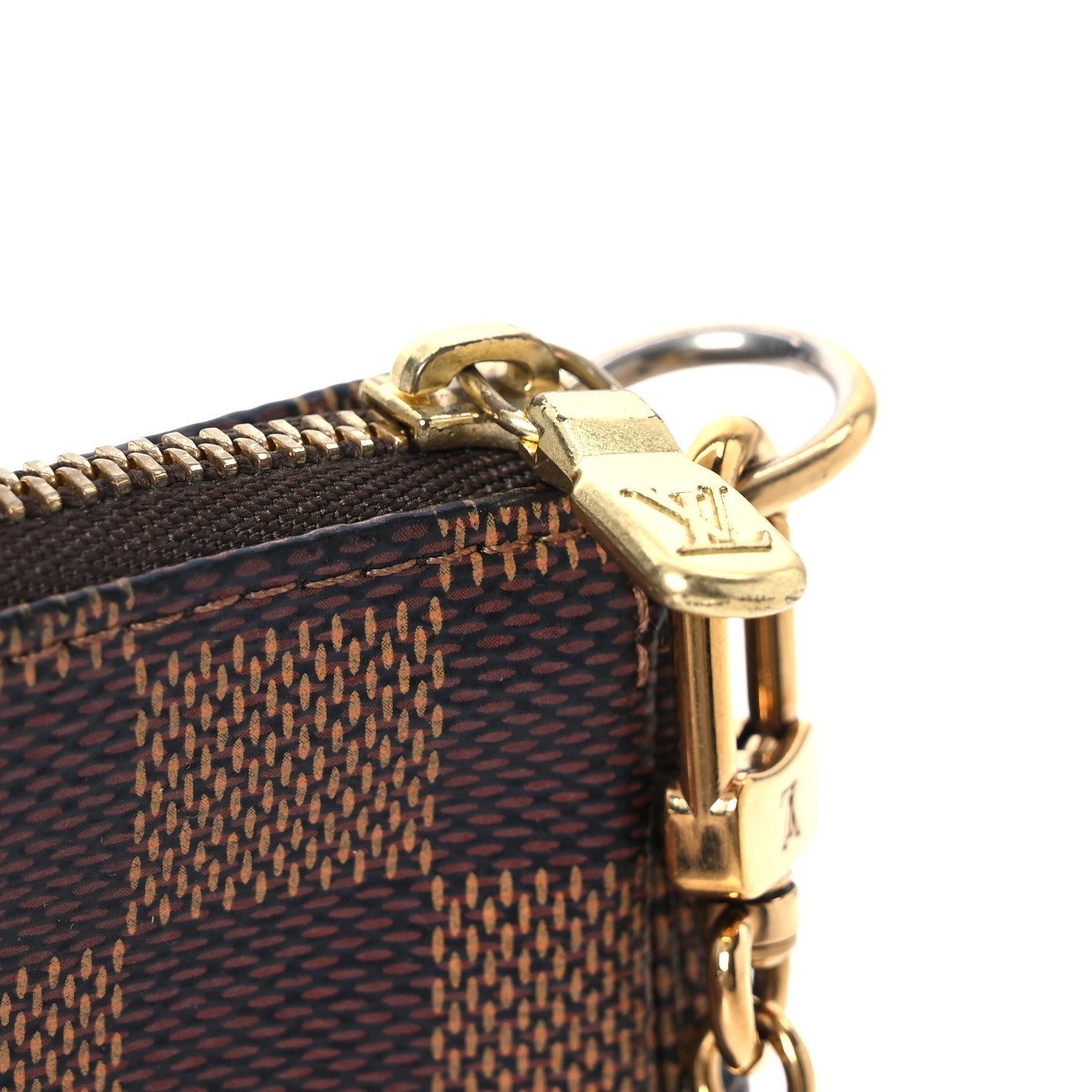 Louis Vuitton Damier Ebene Mini Pochette Accessories 11 of 13