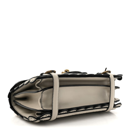 Bottega Veneta French Calfskin Intrecciato Wingtip City Knot Bag Light Grey 4 of 10