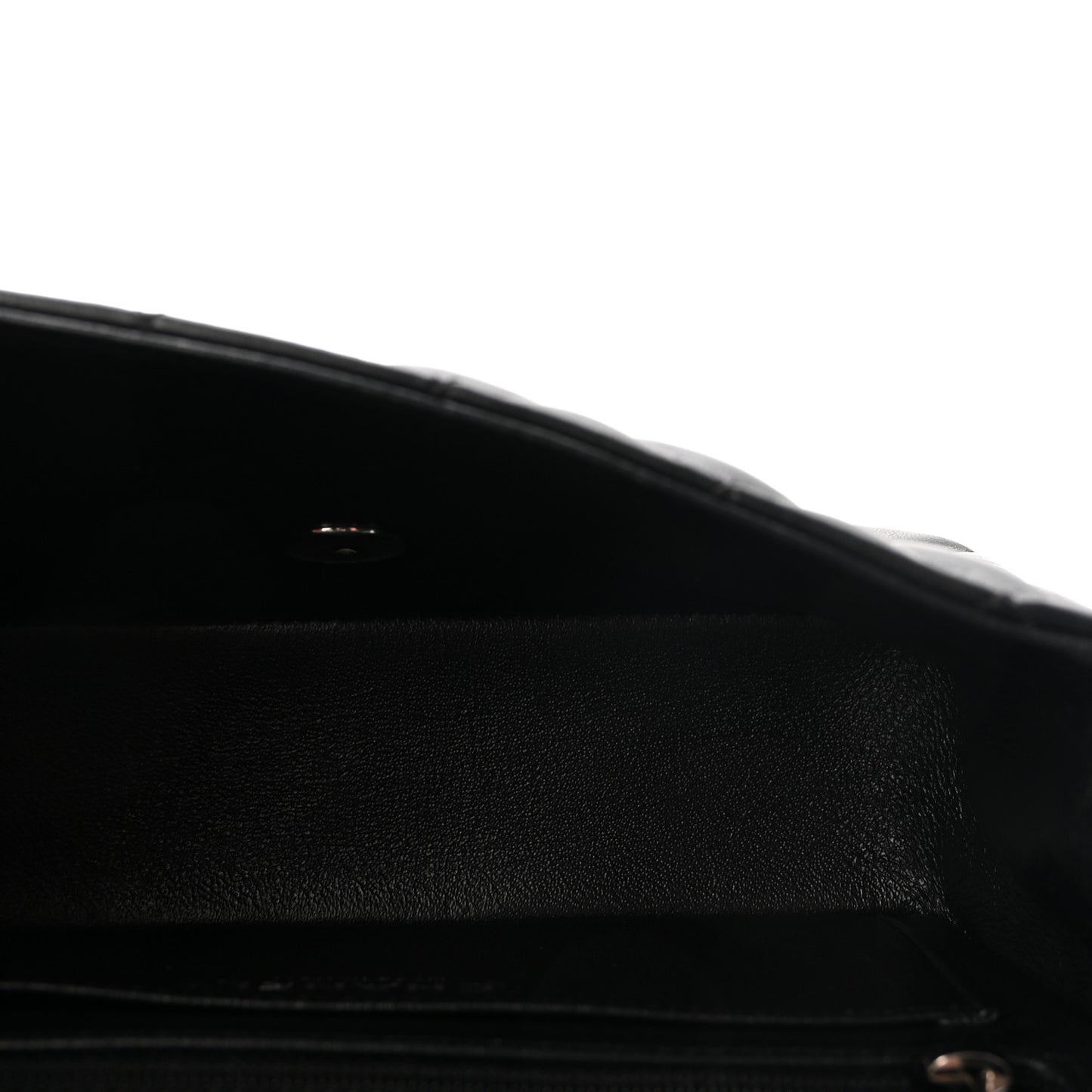 Lambskin Quilted Mini Rectangular Flap