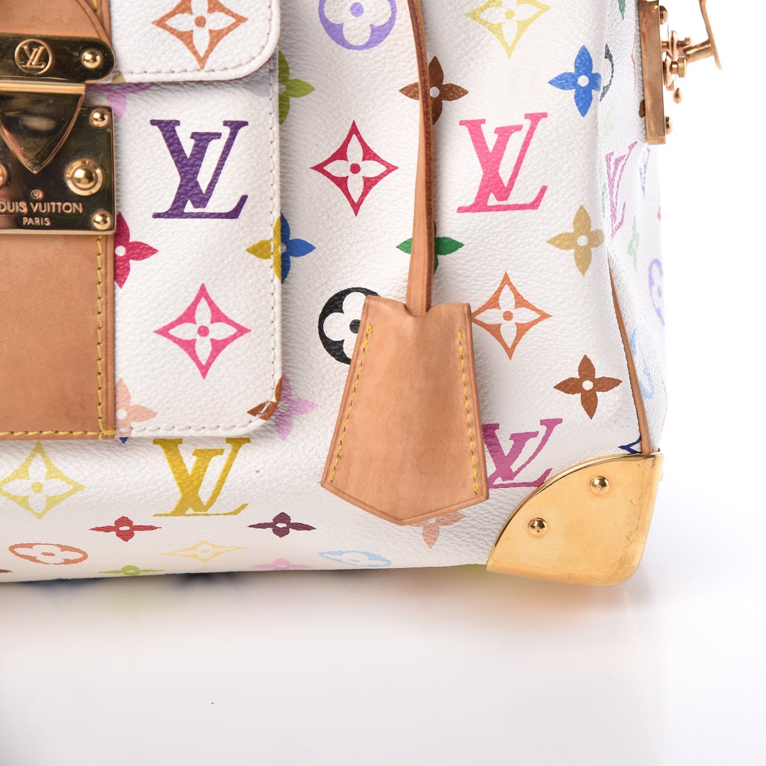 Louis Vuitton Monogram Multicolor Speedy 30 White 9 of 11