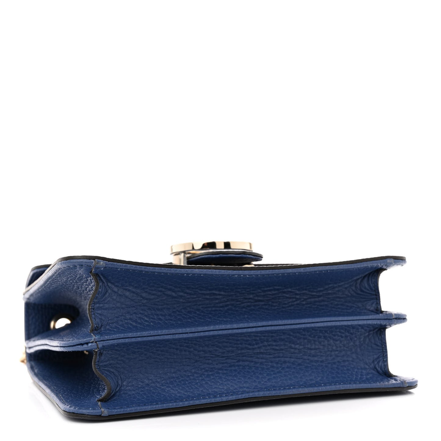 Dollar Calfskin Small Interlocking G Shoulder Bag Caspian