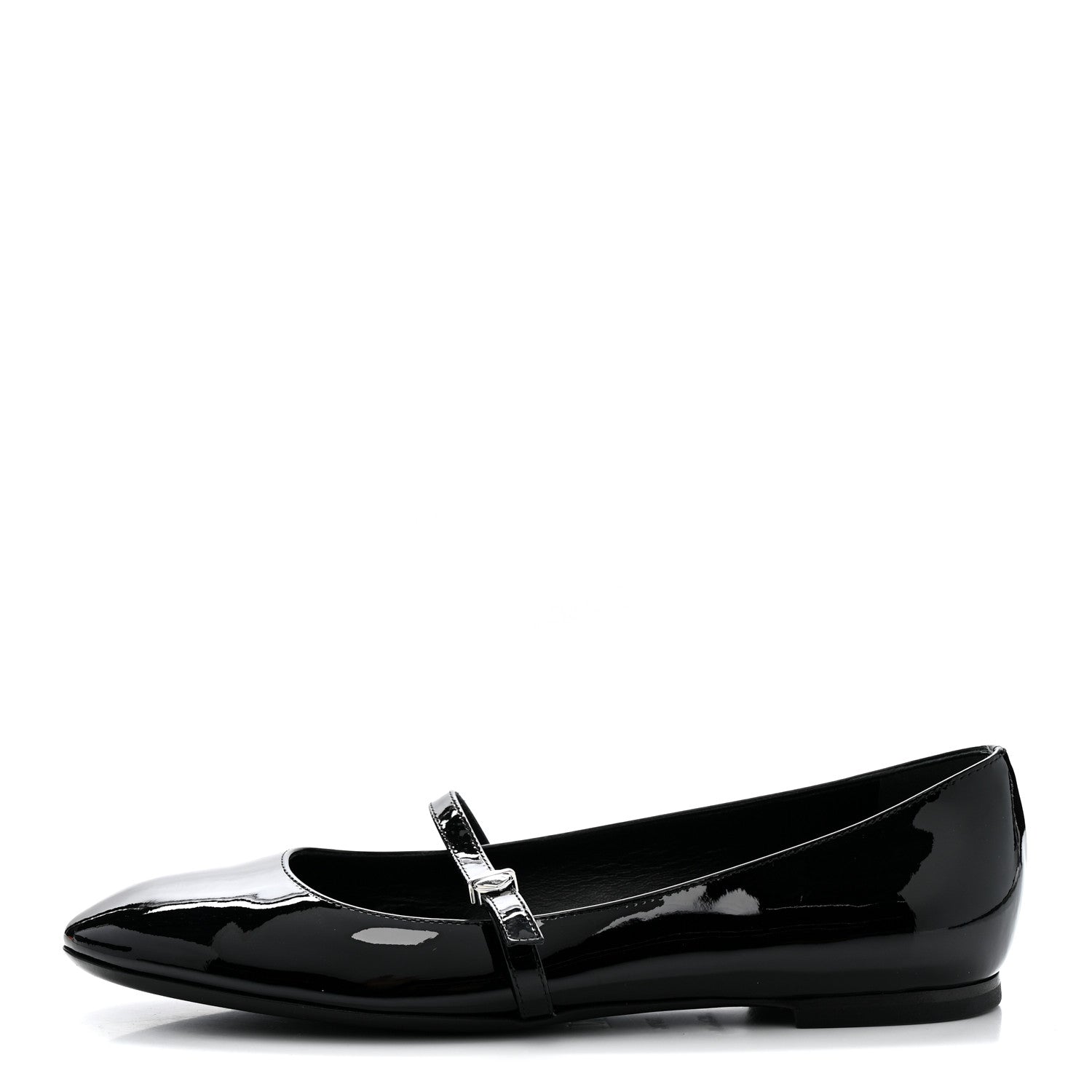 Louis Vuitton Patent Uniformes Ballet Flats 37.5 Black 1 of 10