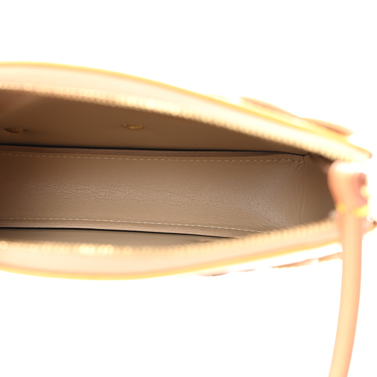Louis Vuitton Vernis Lexington Fleurs Pochette Beige 5 of 7