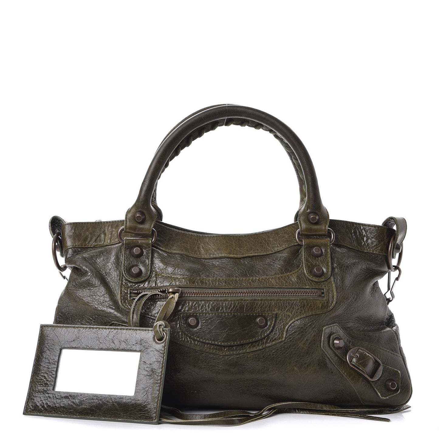 Chevre Classic Hardware First Olive