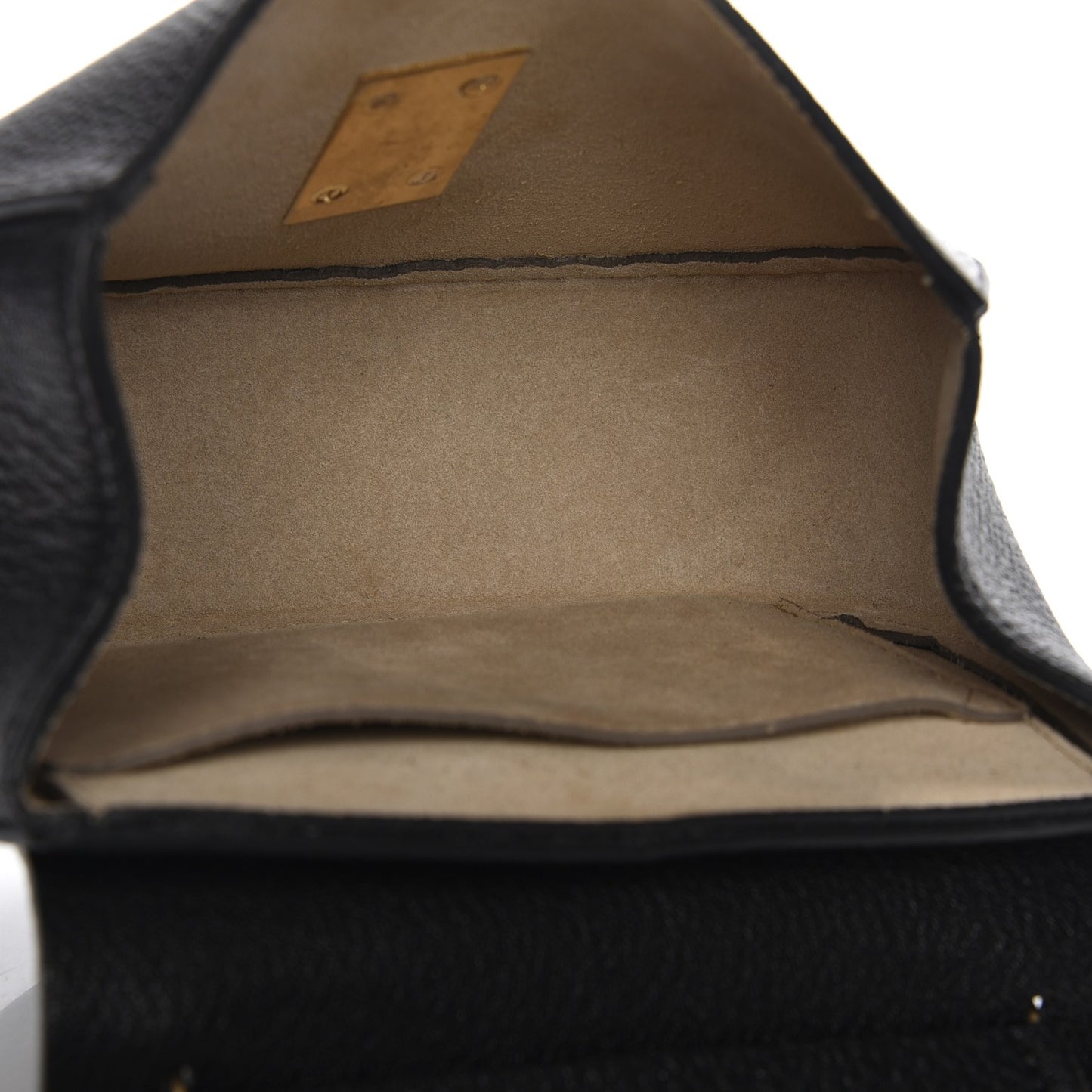 Grained Lambskin Mini Drew Shoulder Bag Black