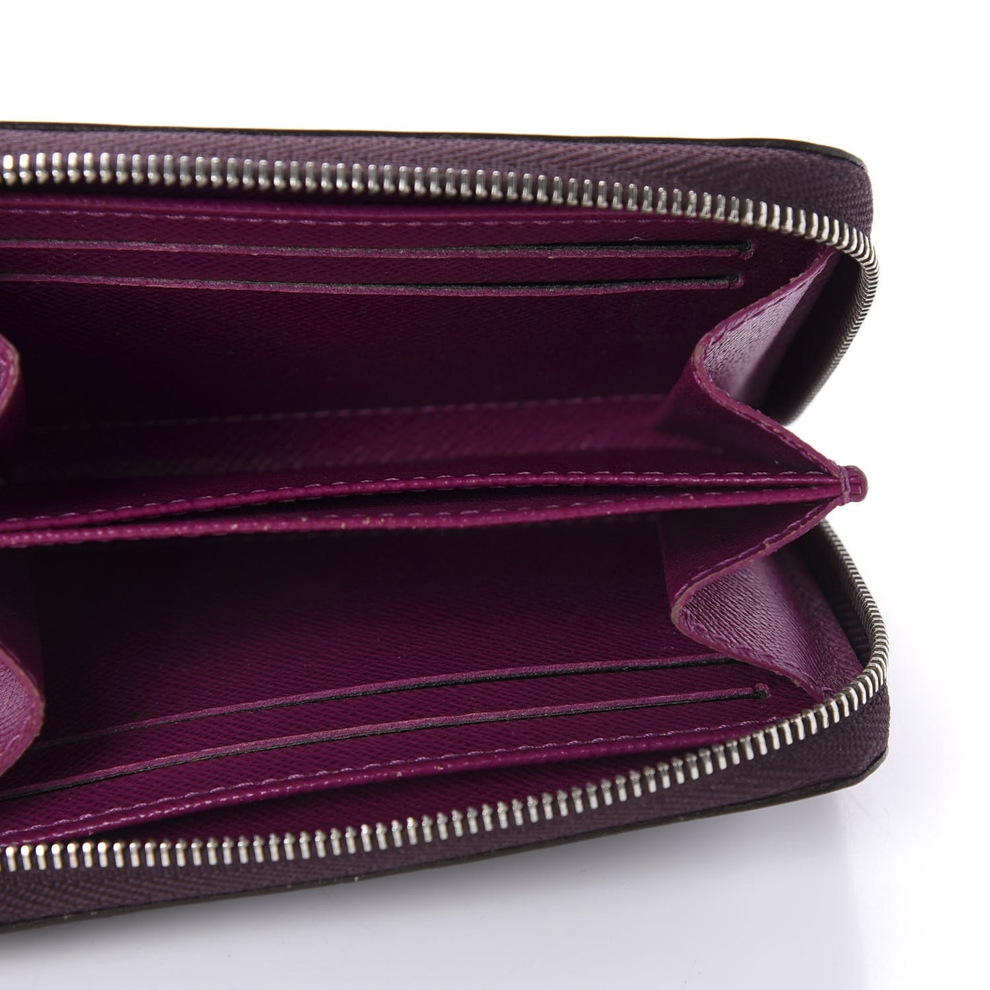 Epi Zippy Coin Purse Cassis
