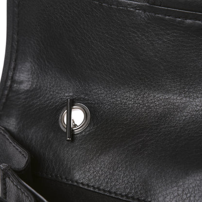 Chanel Calfskin Stitched Clutch Flap Black 11 of 14