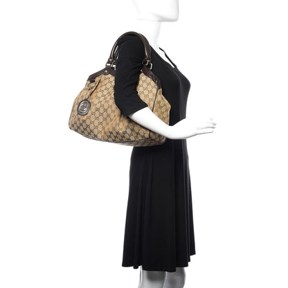 Gucci Monogram Medium Sukey Tote Dark Brown 2 of 10