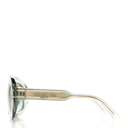 Christian Dior UltraDior Mask Sunglasses Gold Blue 3 of 8