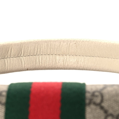 Gucci GG Supreme Monogram Small Queen Margaret Top Handle Bag White 12 of 13