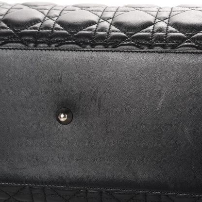 Christian Dior Lambskin Cannage Large Dior Soft Shopping Tote Black 13 of 15