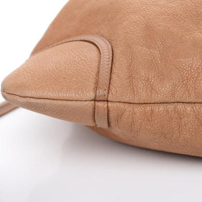 Chanel Calfskin CC Shoulder Bag Dark Beige 8 of 18