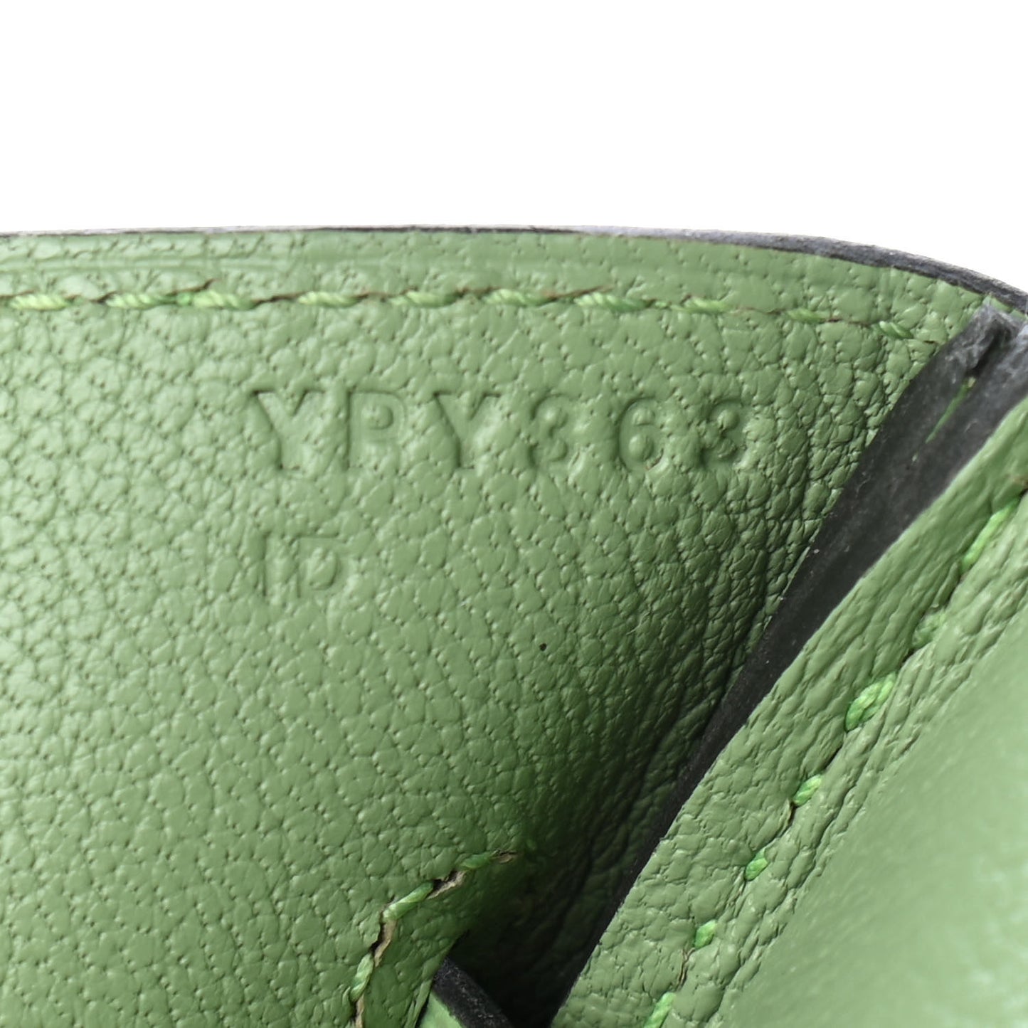 Epsom Birkin 35 Vert Criquet