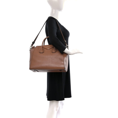 Givenchy Sugar Goatskin Large Antigona Brown 2 of 11