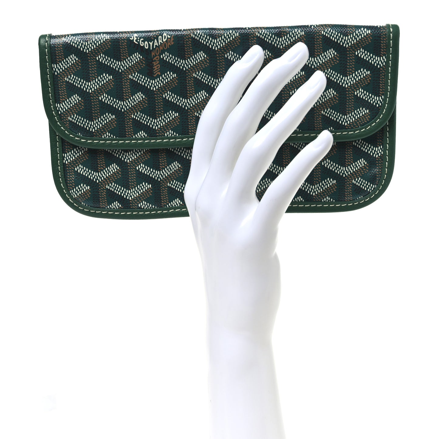 Goyardine Pouch Green