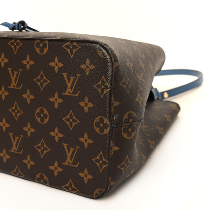 Louis Vuitton Monogram Neonoe MM Blue Jean 8 of 8