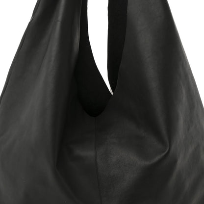 The Row Calfskin New Bindle Bag Black 7 of 13