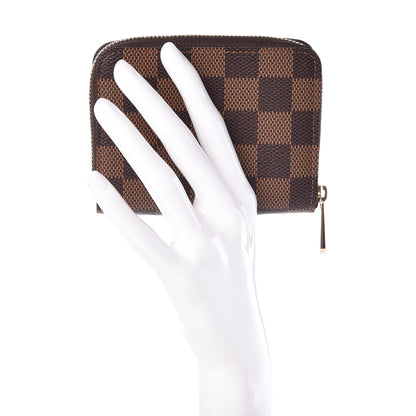 Louis Vuitton Damier Ebene Zippy Coin Purse 2 of 6