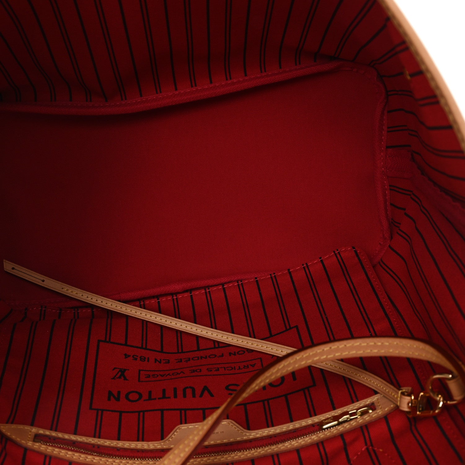 Louis Vuitton Monogram Neo Neverfull MM Cherry 6 of 11