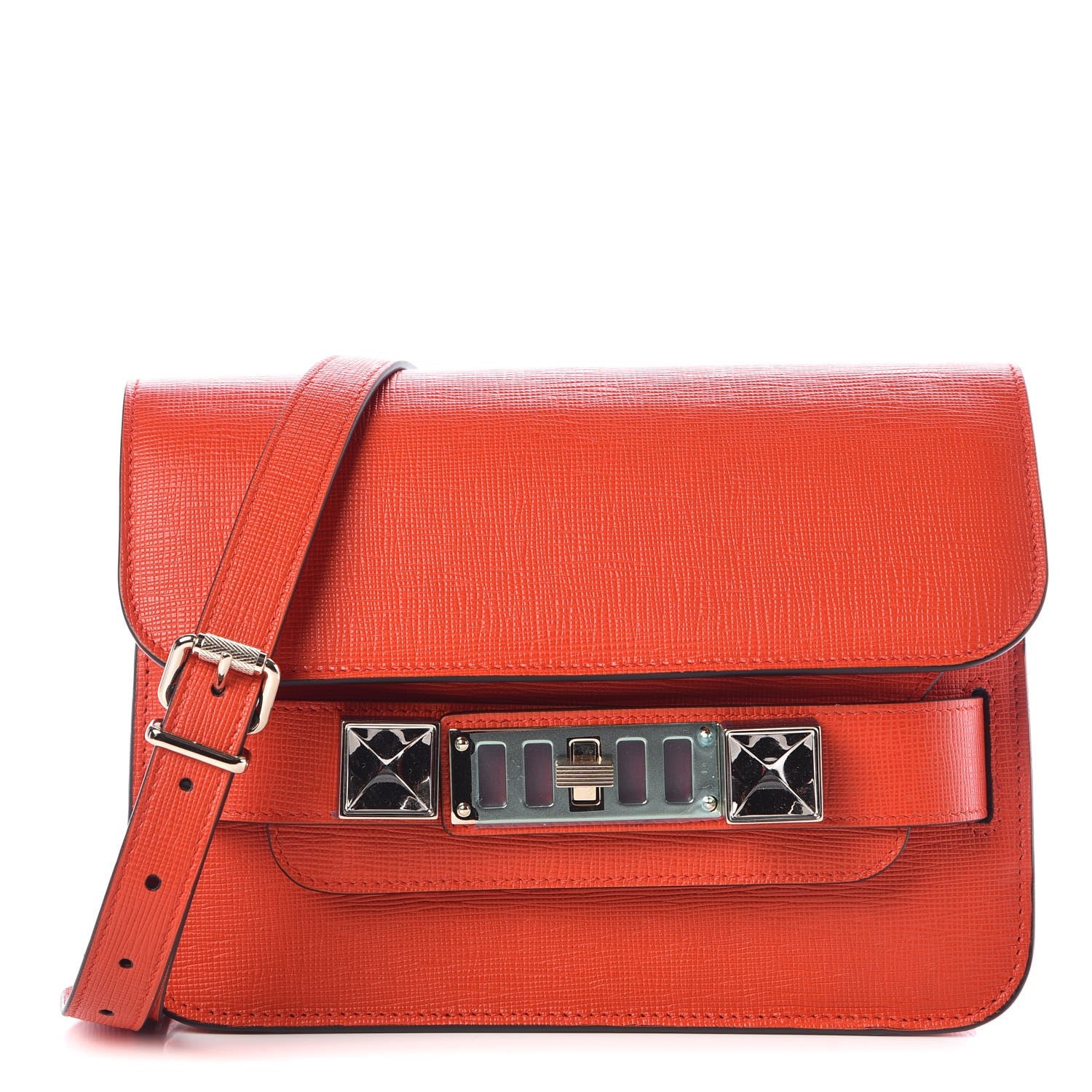 Proenza Schouler New Linosa Mini PS11 Classic Shoulder Bag Orange 1 of 6